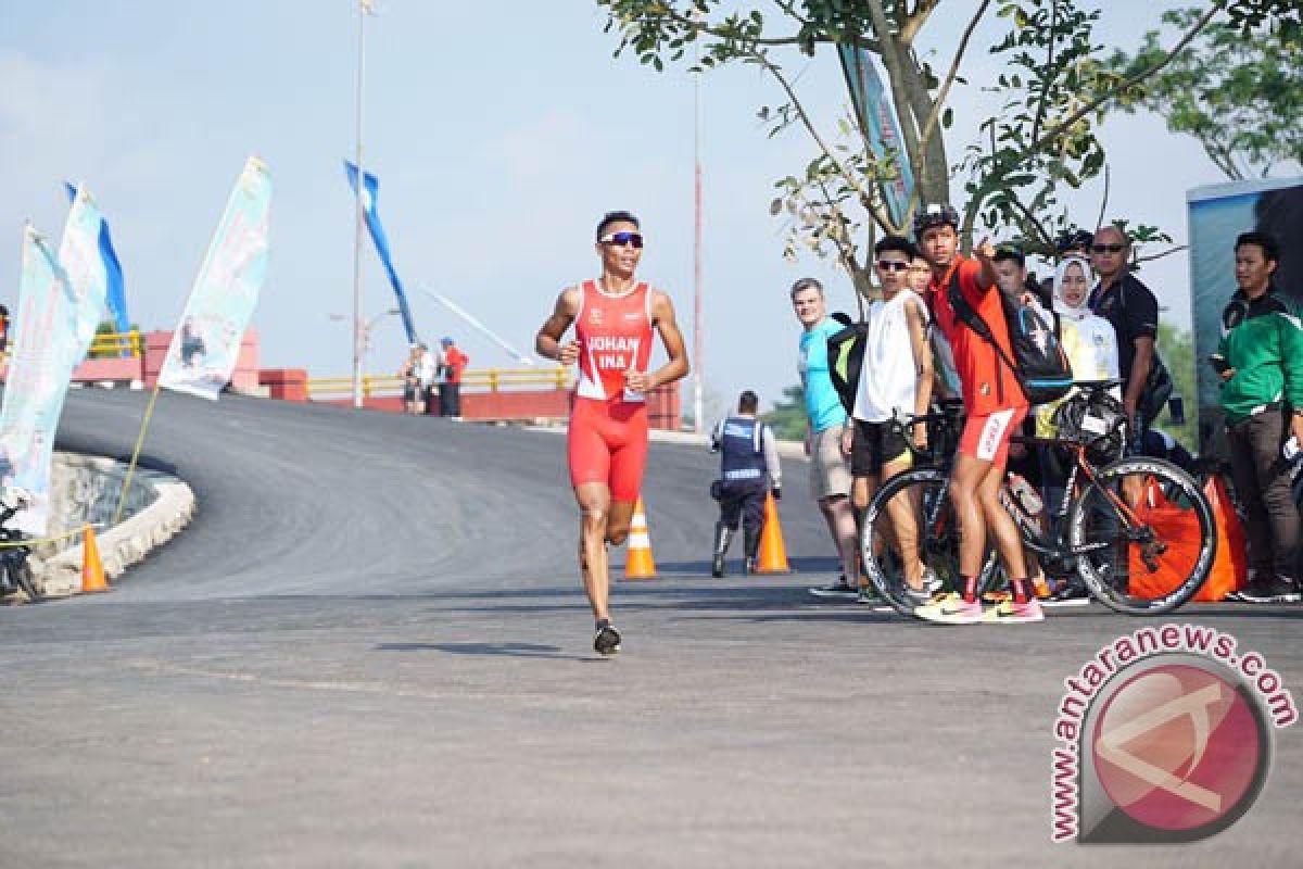 Atlet Triathlon Sumsel Incar emas di SEAG