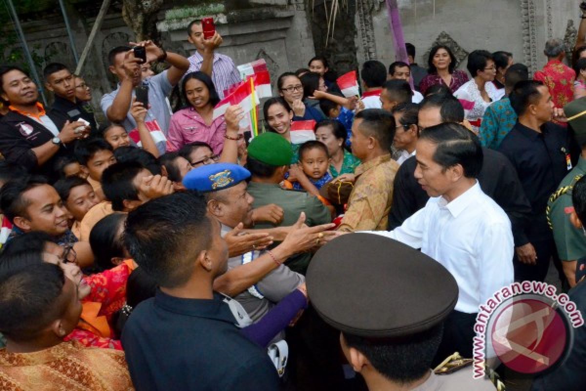 Presiden Kunjungi Museum Seni Lukis Nyoman Gunarsa