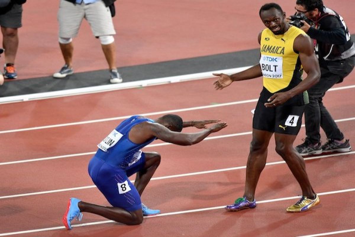 Televisi dianggap biang keladi Usain Bolt cedera