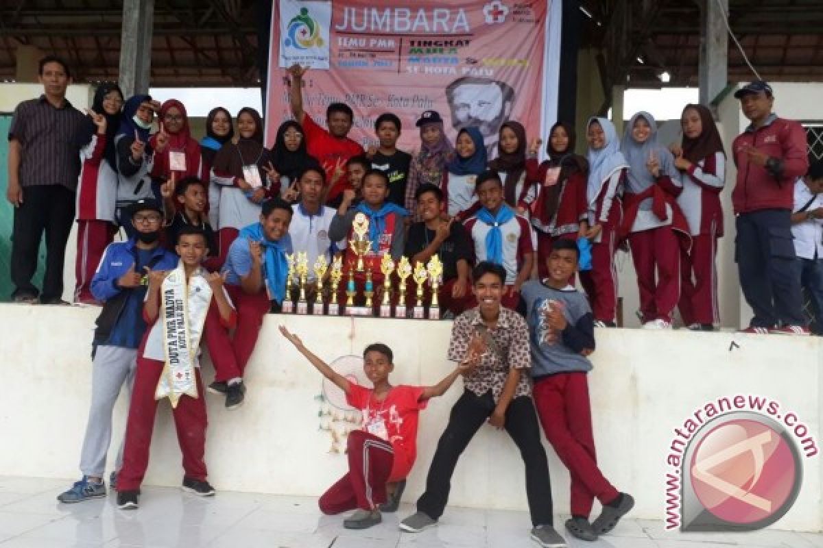 MTs Alkhairaat Pusat Juara Umum Jumbara PMR se-Kota Palu