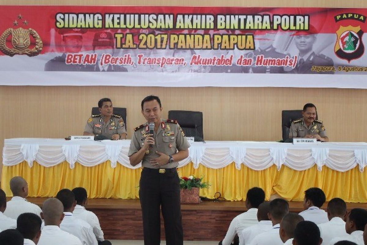 Polda Papua tetapkan 346 casis Bintara Polri
