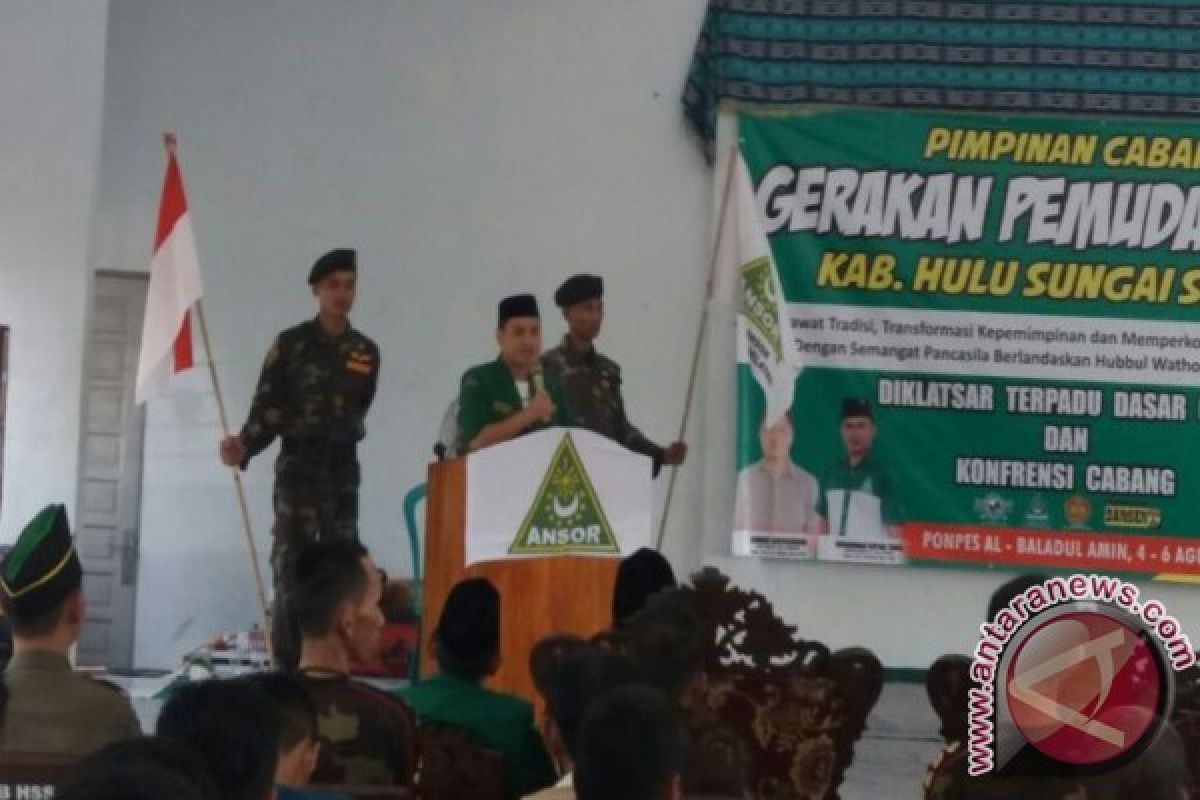 Gerakan Pemuda Ansor HSS Gelar Diklatsar