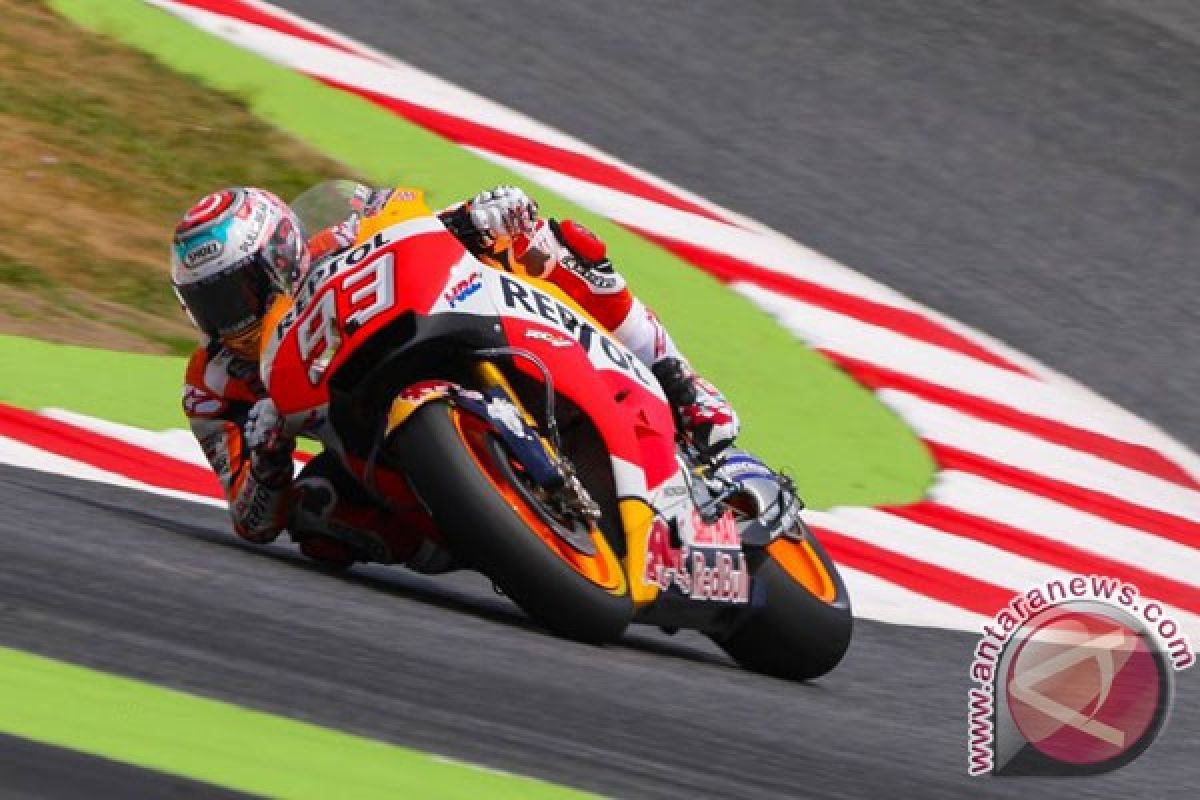 Marquez amankan posisi start terdepan di Malaysia