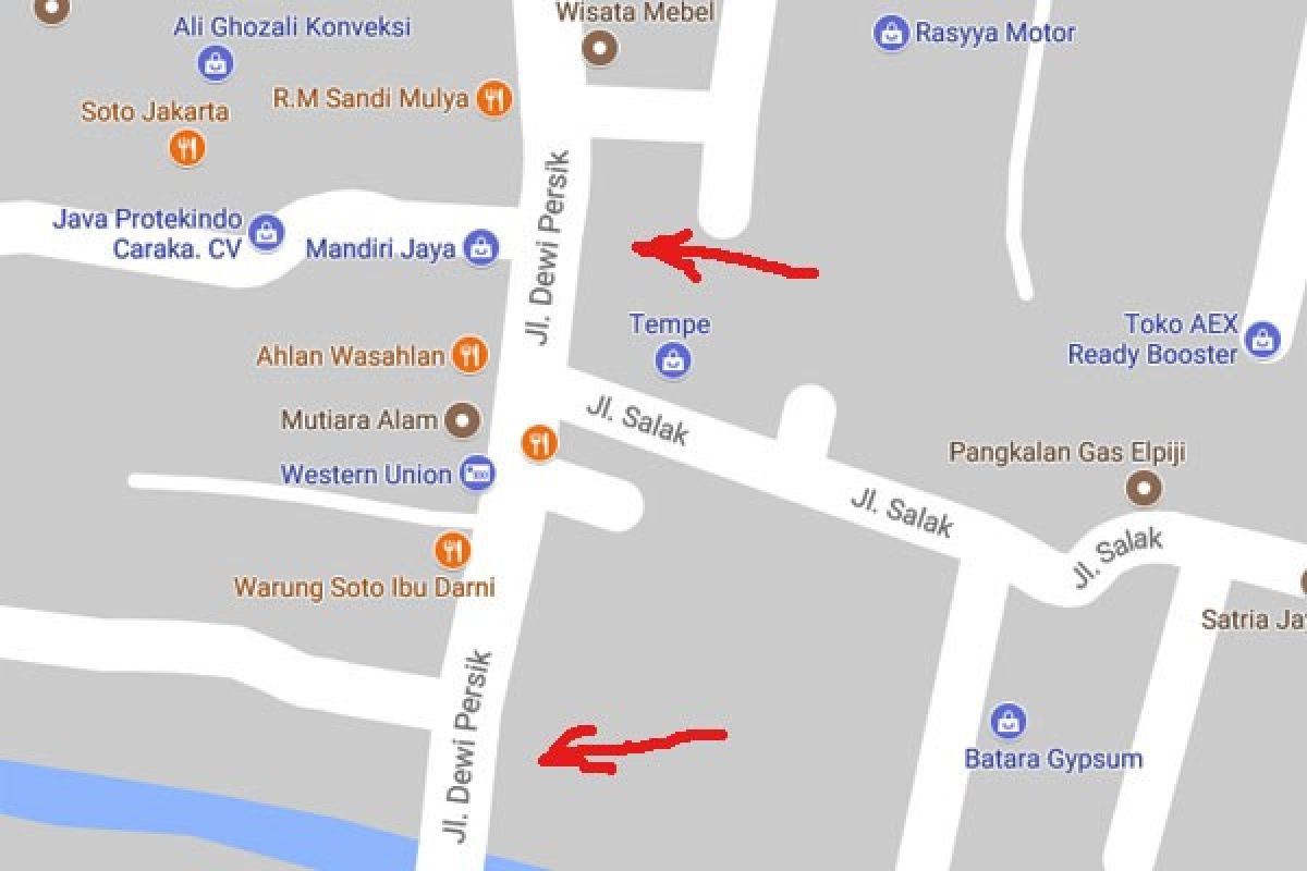 Jalan Dewi Sartika menjadi Dewi Persik, Bekasi minta klarifikasi Google