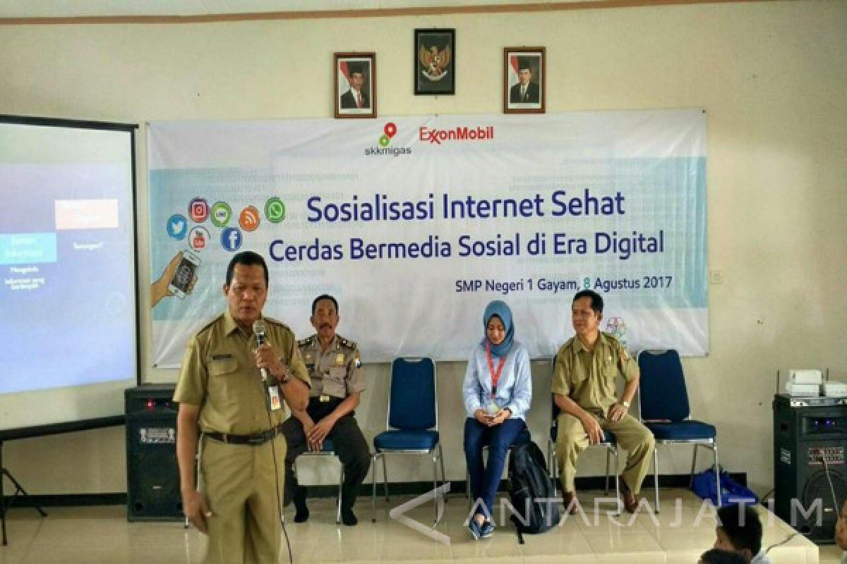 Dinas Pendidikan Bojonegoro Minta Polisi Sosialisasi Internet