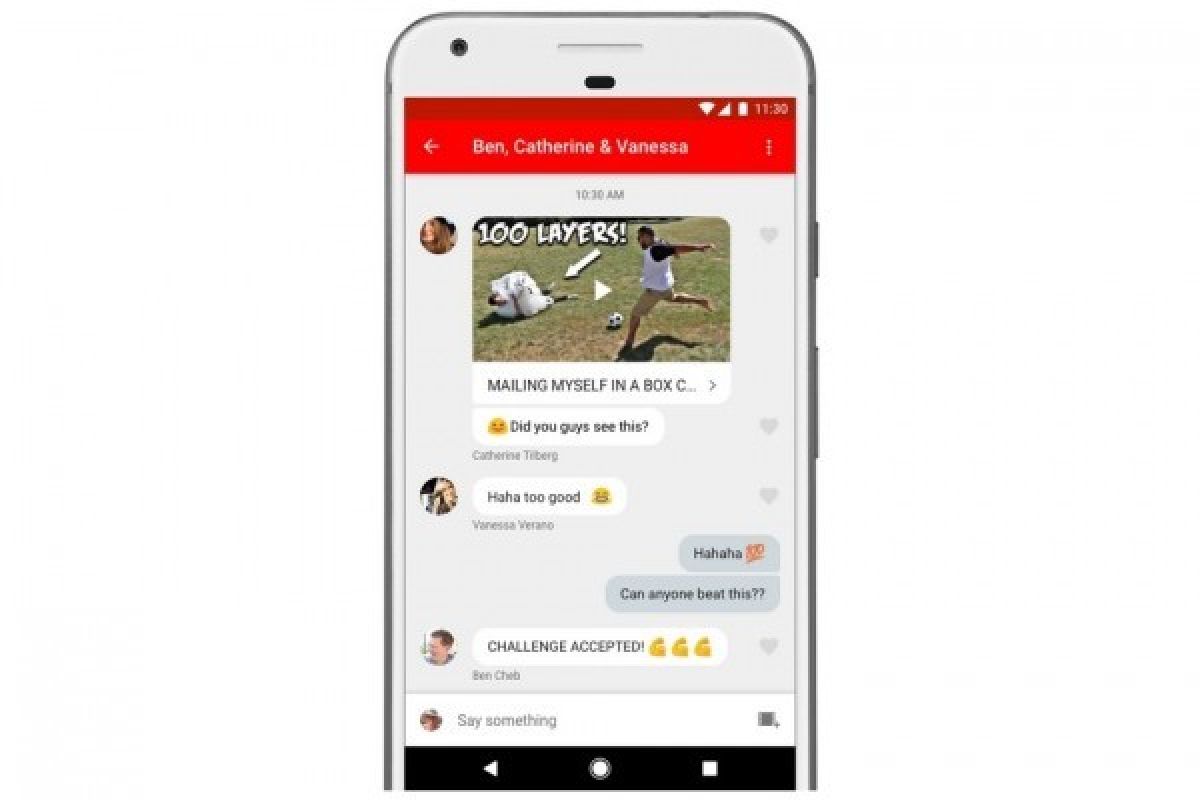 YouTube Hadirkan Fitur Pesan dan Berbagi Video di Aplikasi