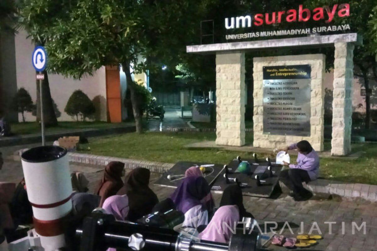 UM Surabaya Edukasi Astronomi Terkait  Gerhana Bulan Parsial (Video)