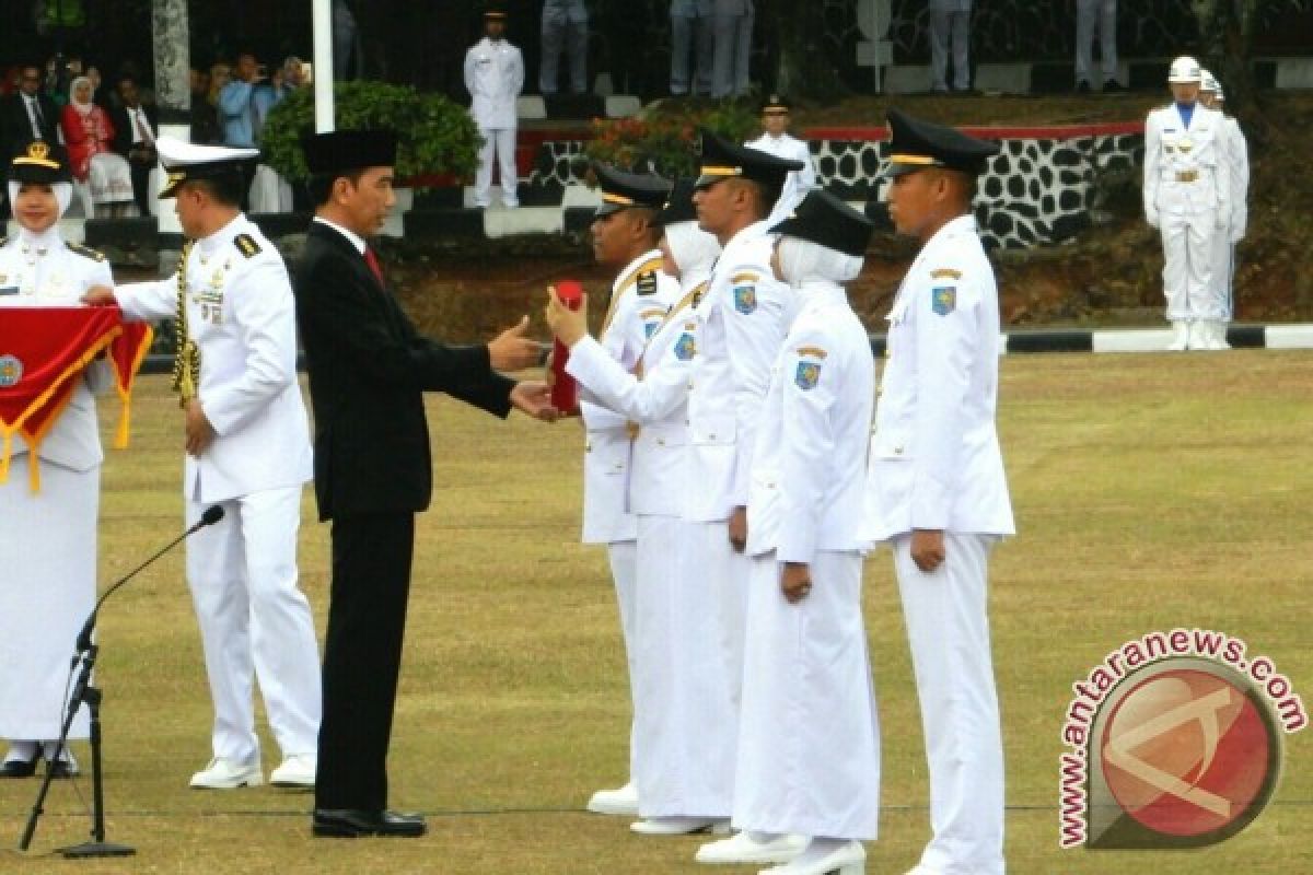 Presiden Jokowi minta pamong praja tidak alergi kritik