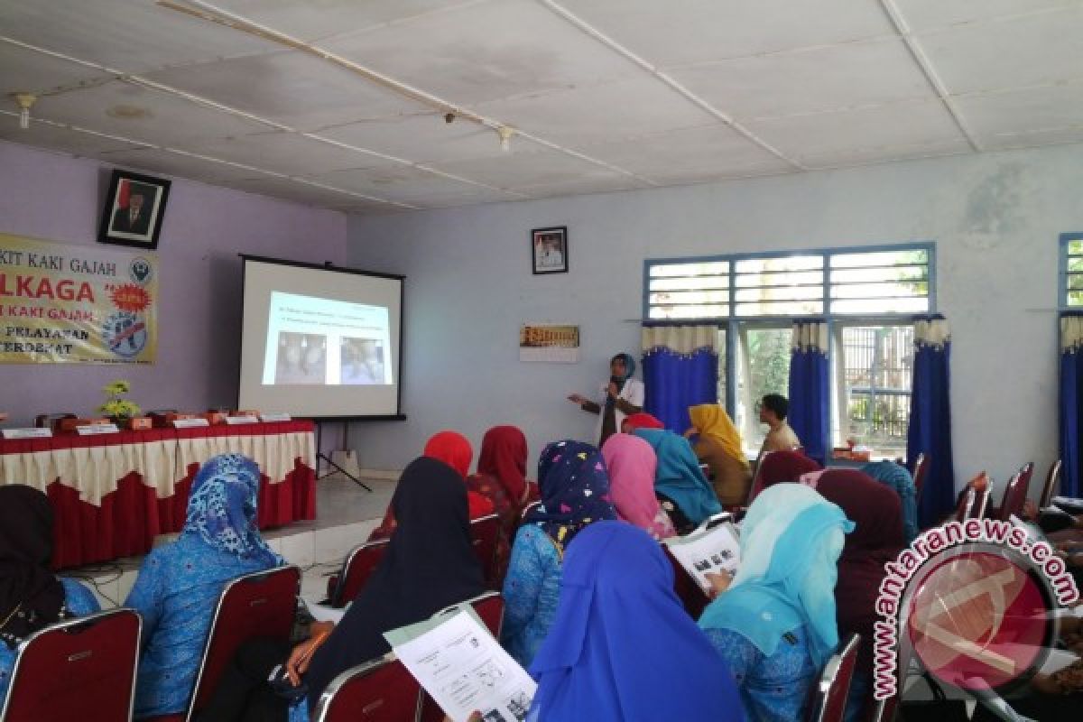 Puskesmas sosialisasi antisipasi penularan penyakit kaki gajah