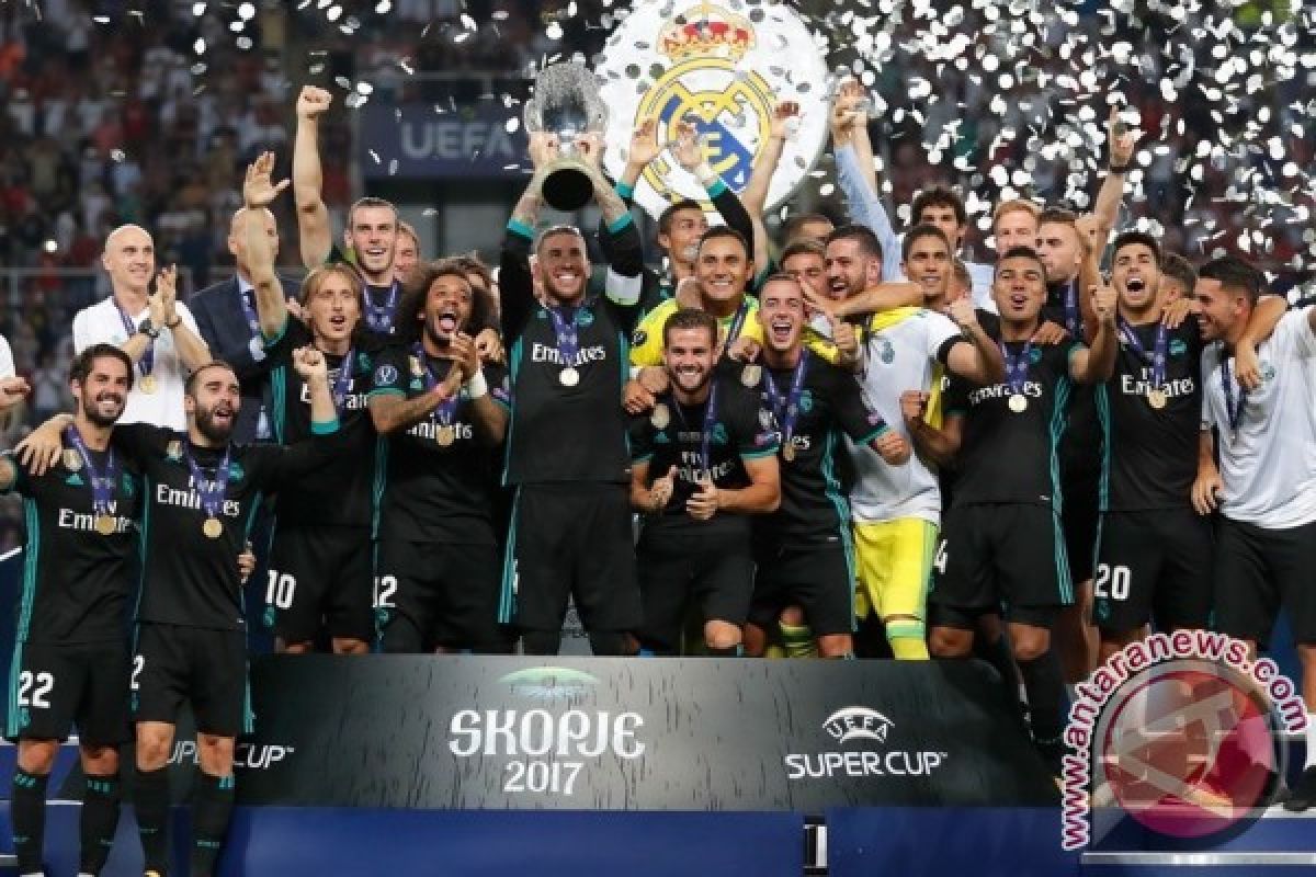 Real Madrid juara Piala Super Eropa 2017