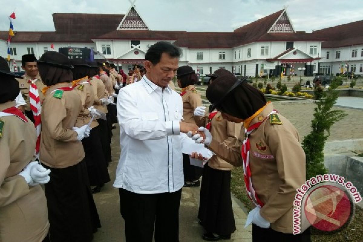 Bupati Lepas Kontingen Rainas Tapanuli Selatan