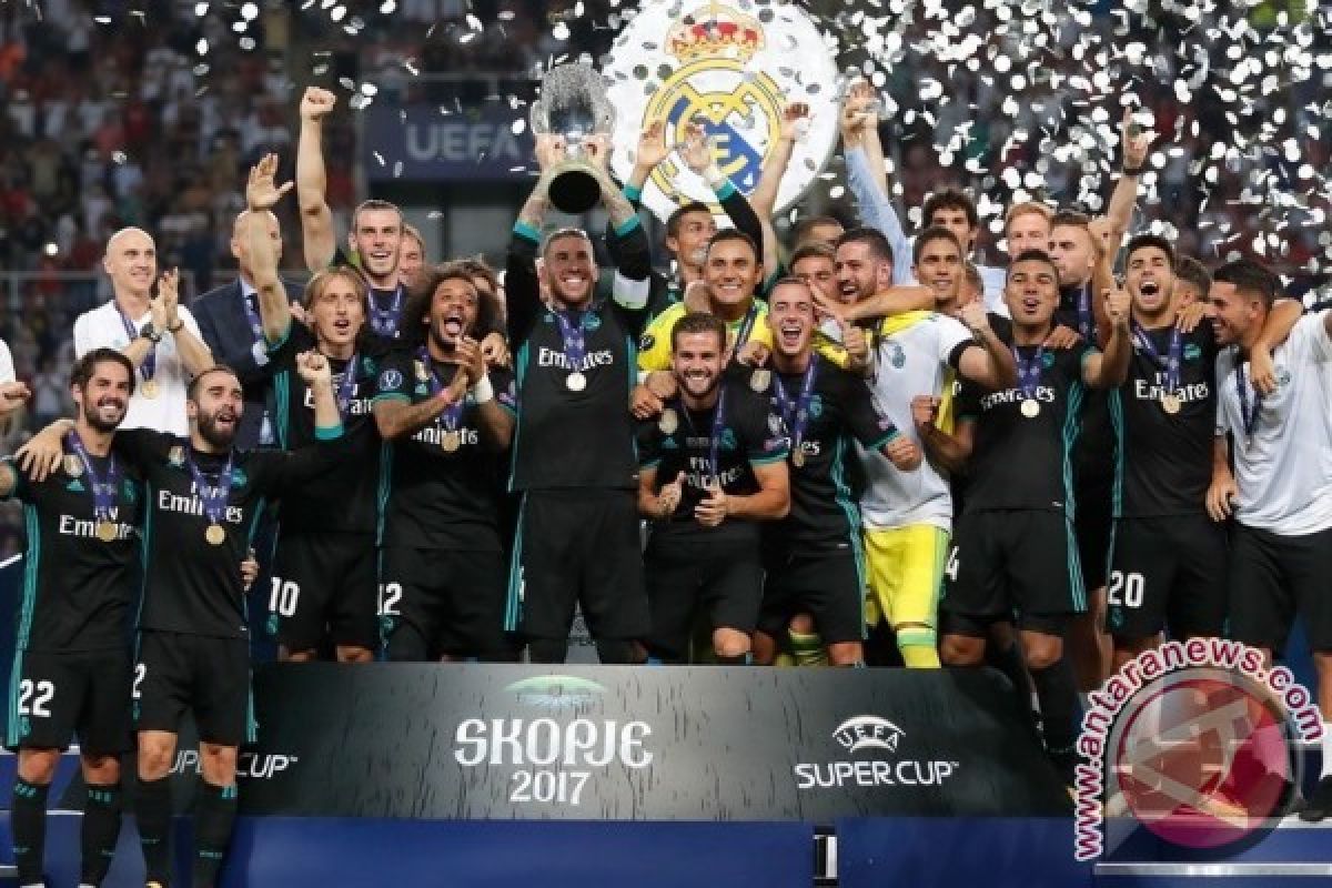 Real Madrid Juarai Piala Super Eropa 2017