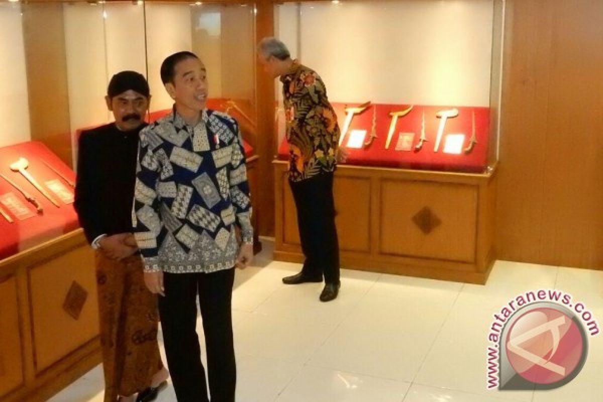 Jokowi berniat titipkan koleksi keris di museum