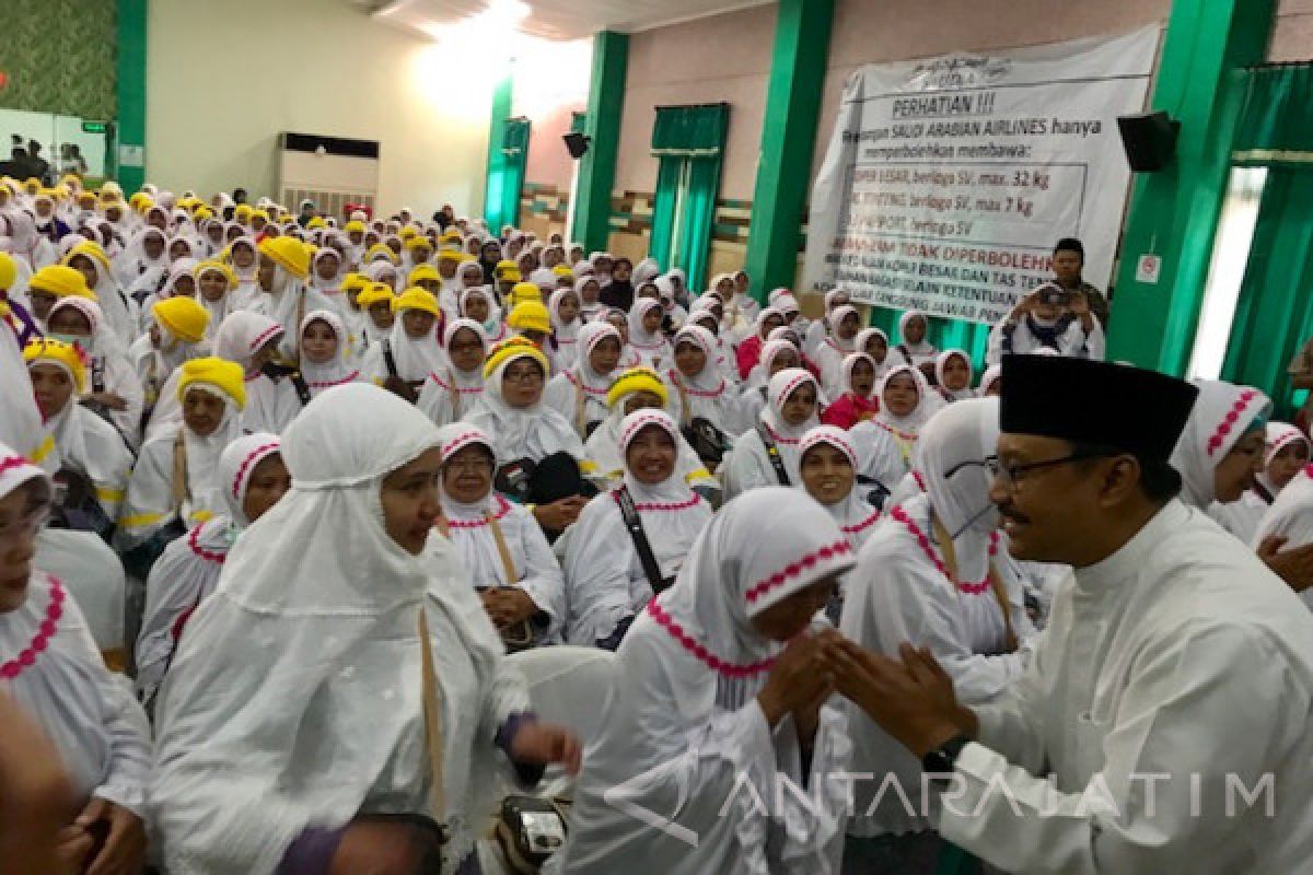 Gus Ipul Titip Doa ke Calhaj Agar Jatim Adem (Video)