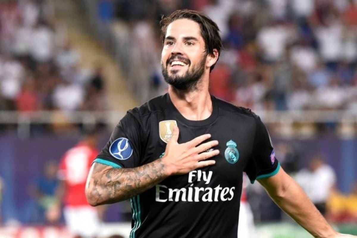 Real Madrid perpanjang kontrak Isco hingga 2022