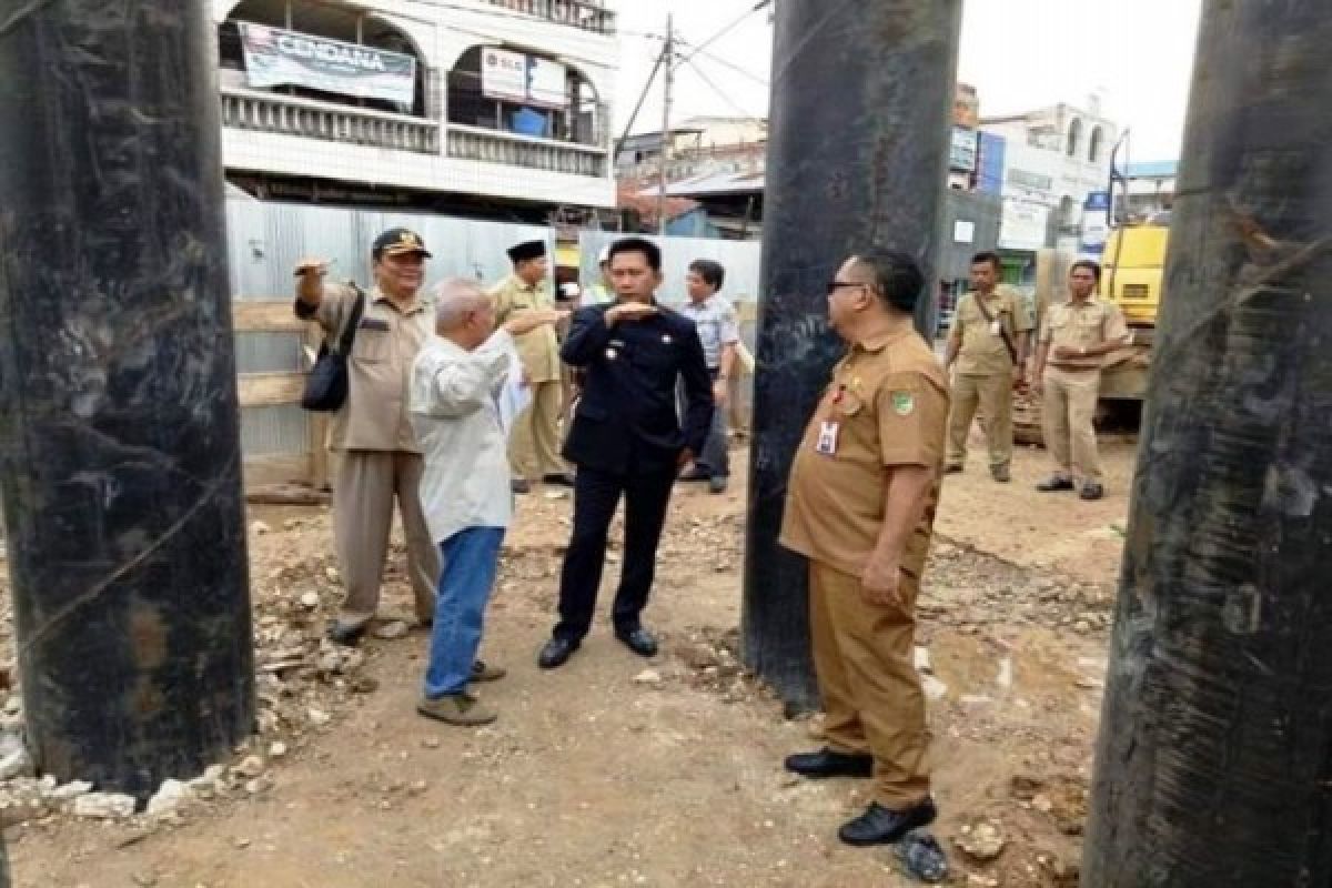 Penyelesaian Pembangunan Jembatan Muara Teweh-Jingah Terkendala Banjir