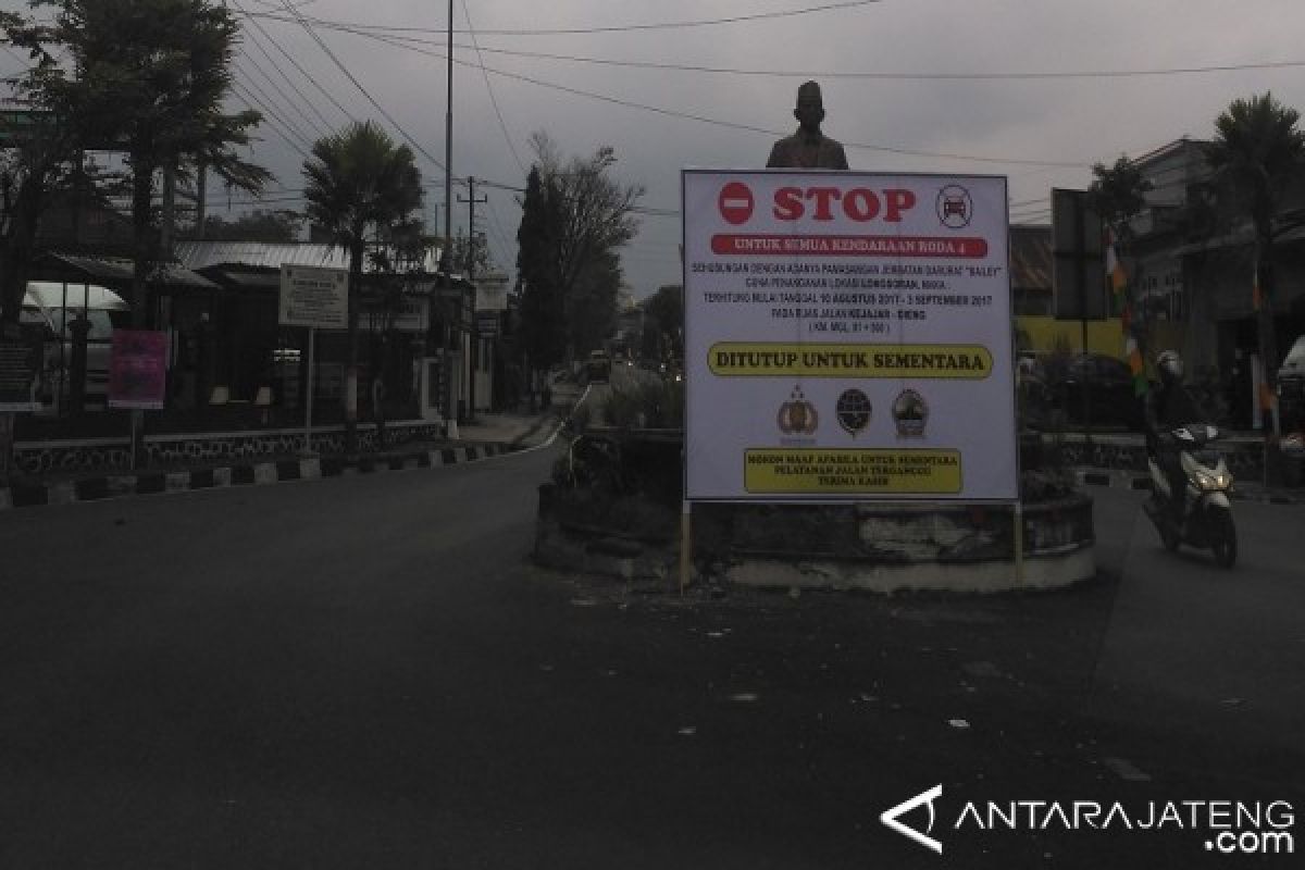 Jalur Wisata Dieng dari Wonosobo Ditutup 25 Hari