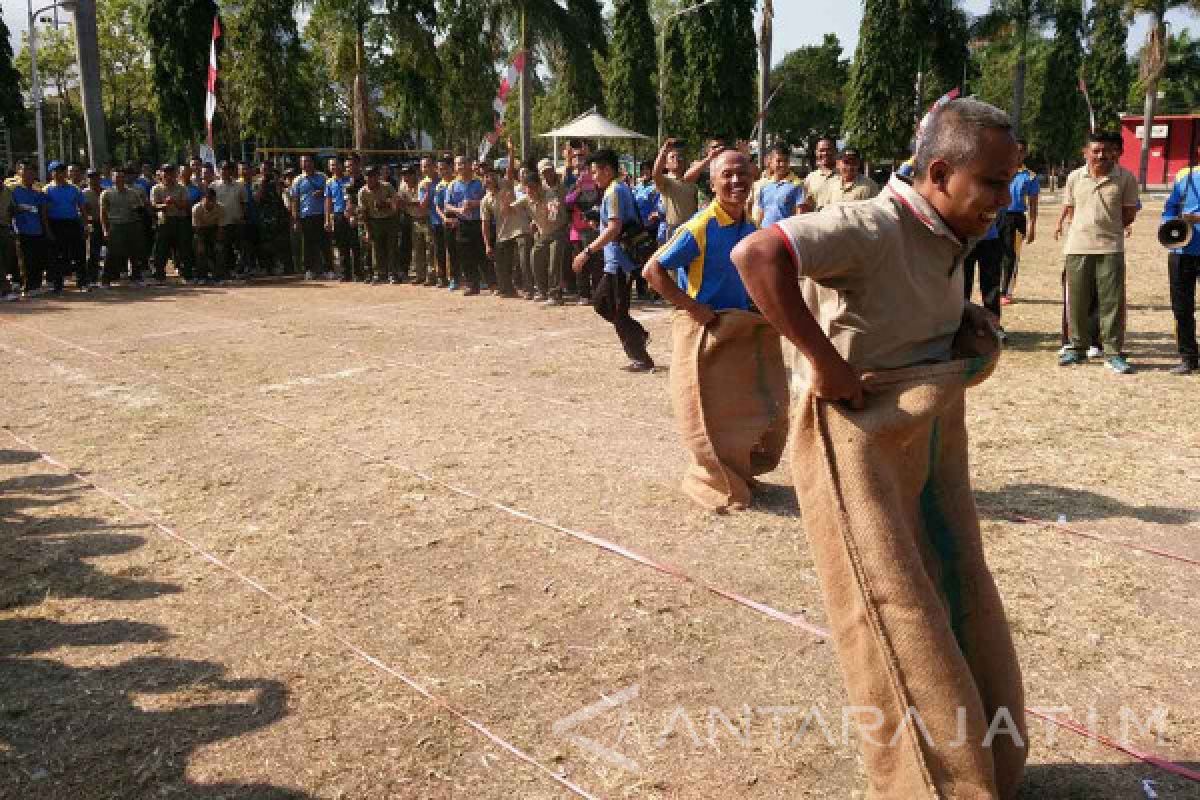 Polres-Kodim Ngawi Tingkatkan Persatuan melalui Olahraga