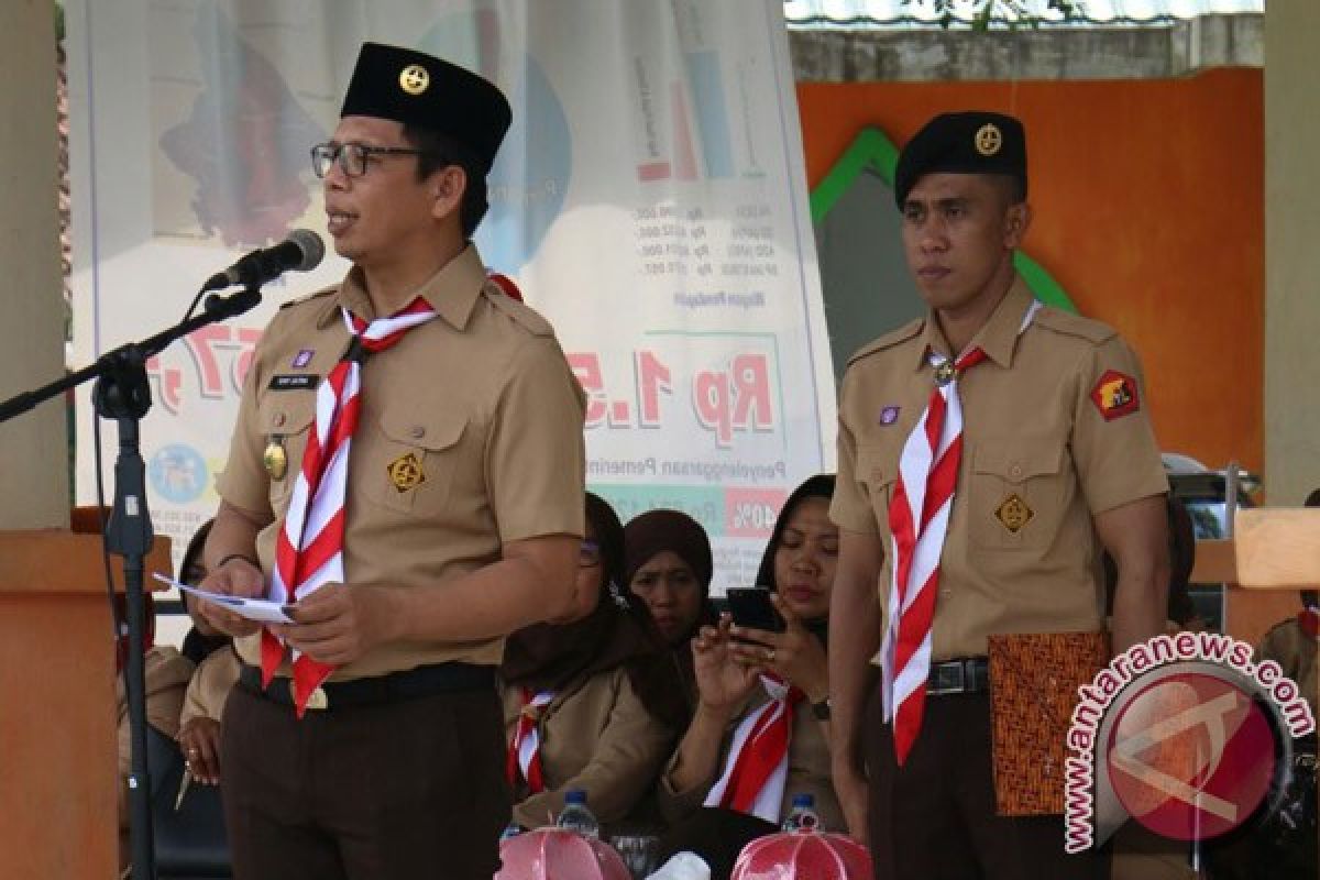 Wabup Bulukumba Buka Perkemahan Pramuka Di Manyampa