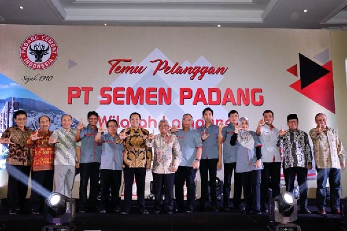 Gubernur Ridho Mengajak Semen Padang Dukung Infrastuktur Lampung
