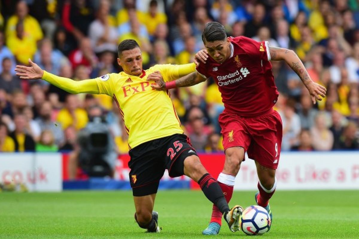 Liverpool ditahan imbang Watford 3-3, sepak pojok jadi momok