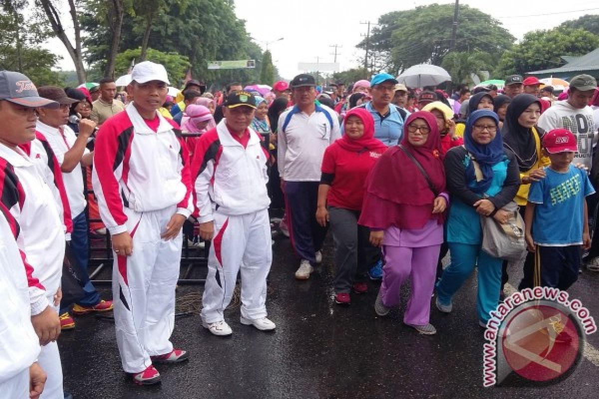 Pemkab Asahan Gelar Jalan sehat Kemerdekaan 