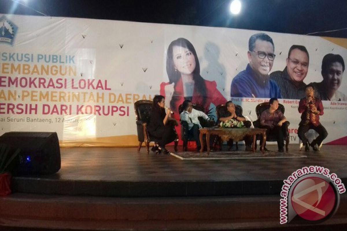 Bupati :  Daerah Lebih Baik Bila Pemimpinnya Bersih