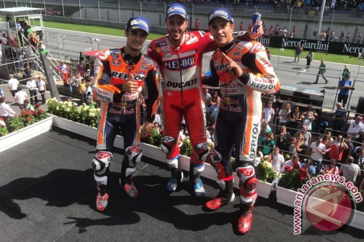 Klasemen MotoGP, Dovizioso Dekati Marquez