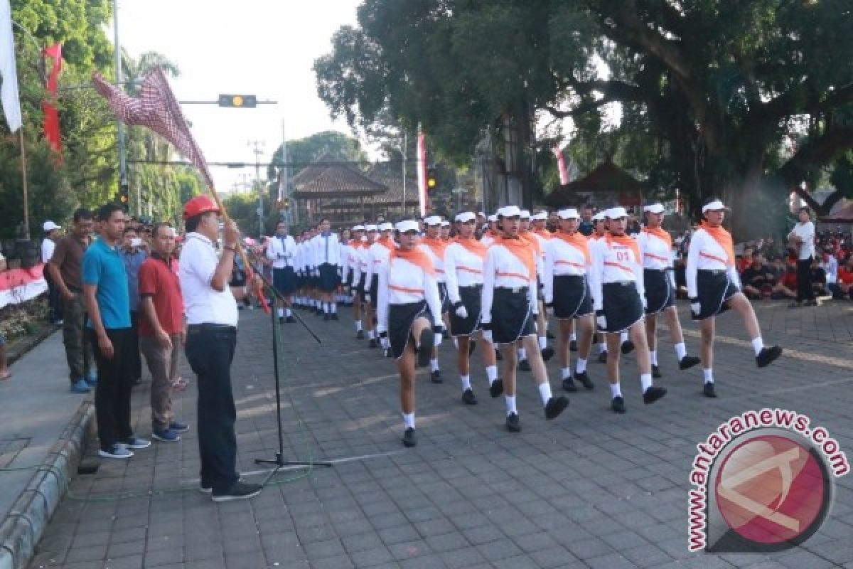 67 Regu Lomba Gerak Jalan Indah Putri Meriahkan HUT RI