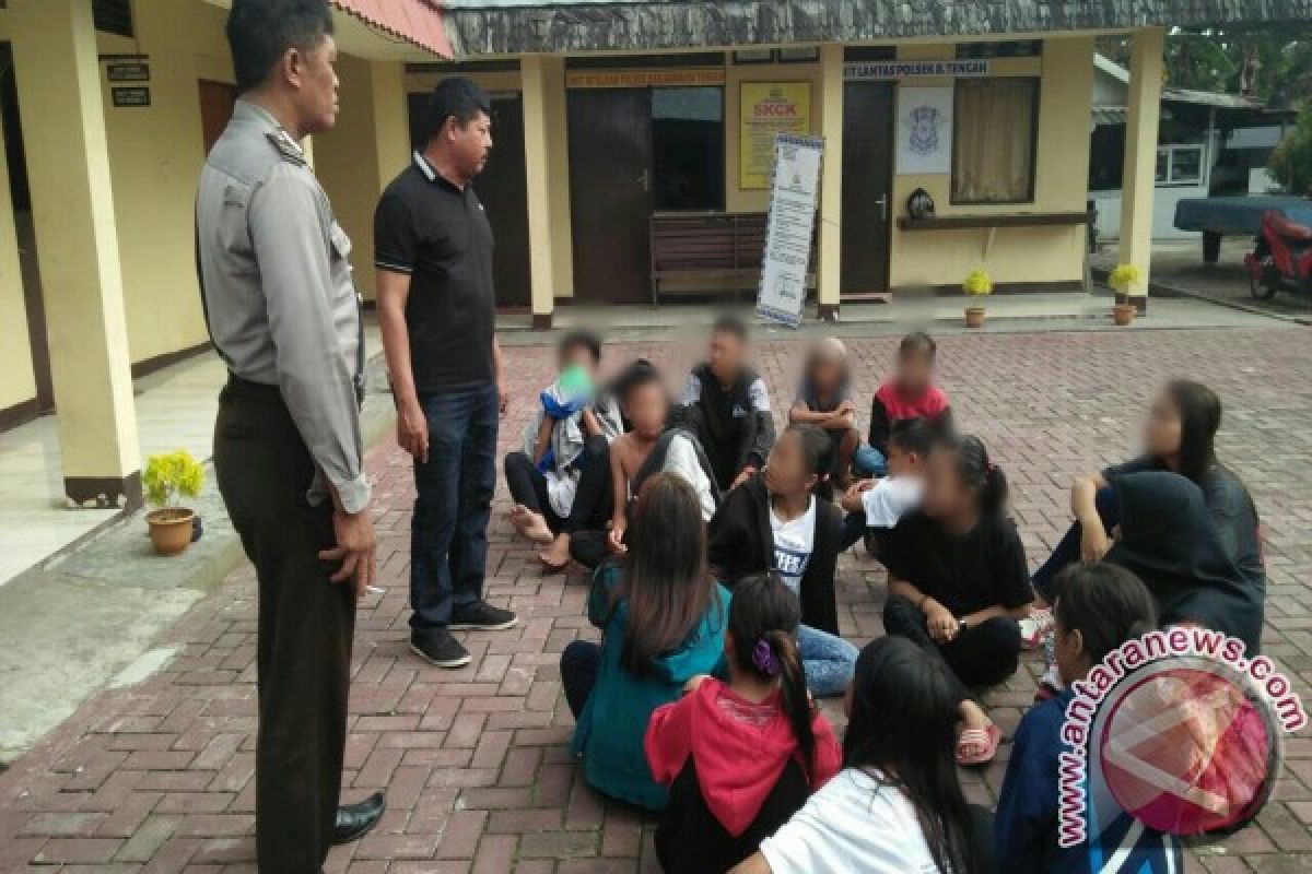 Polisi Amankan 15 Anak Jalanan Resahkan Masyarakat 