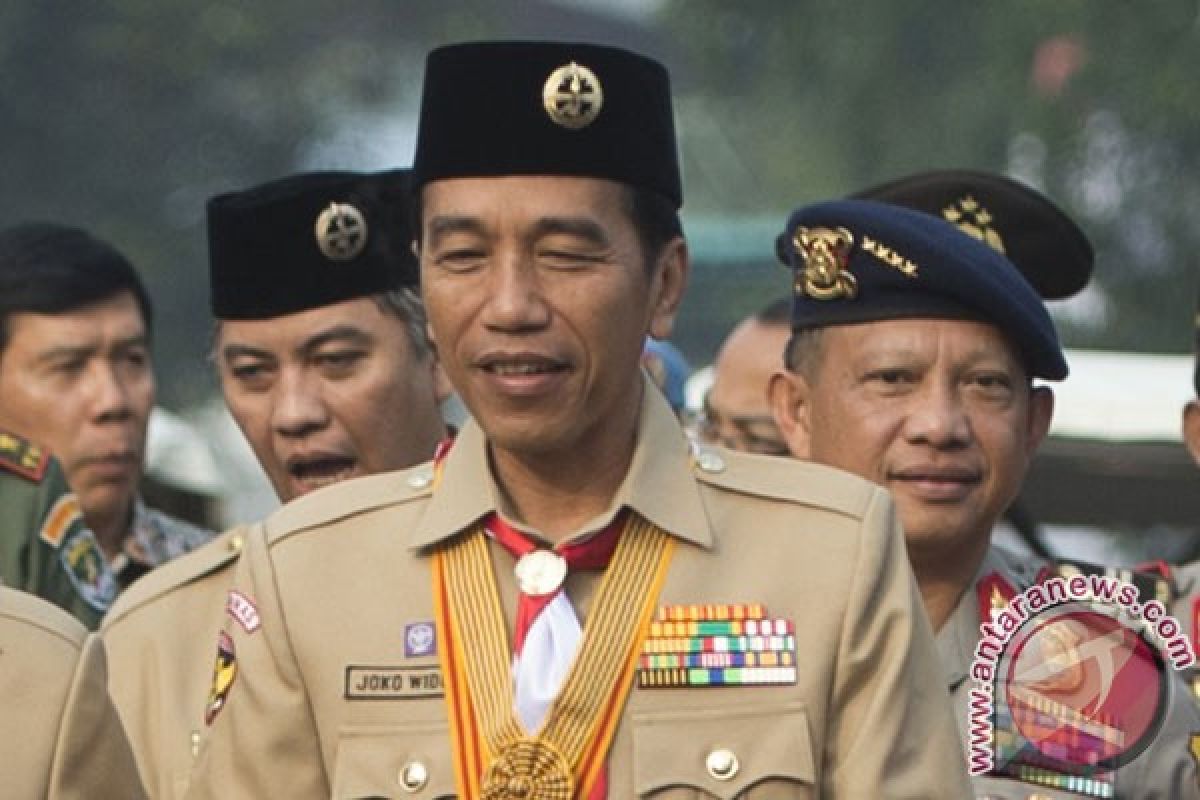 Presiden bicara tantangan keterbukaan medsos ke pelajar NU