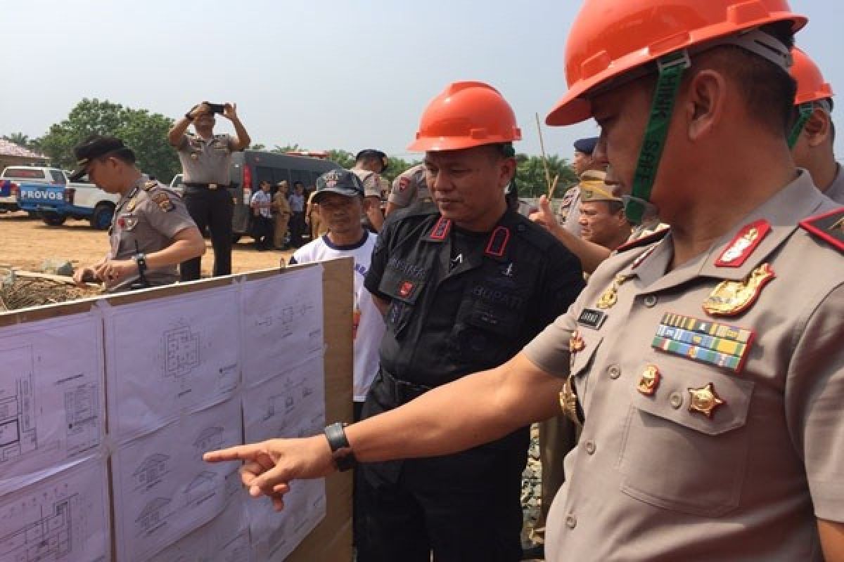 Polda Bangun Mako Brimob Di Lampung Tengah