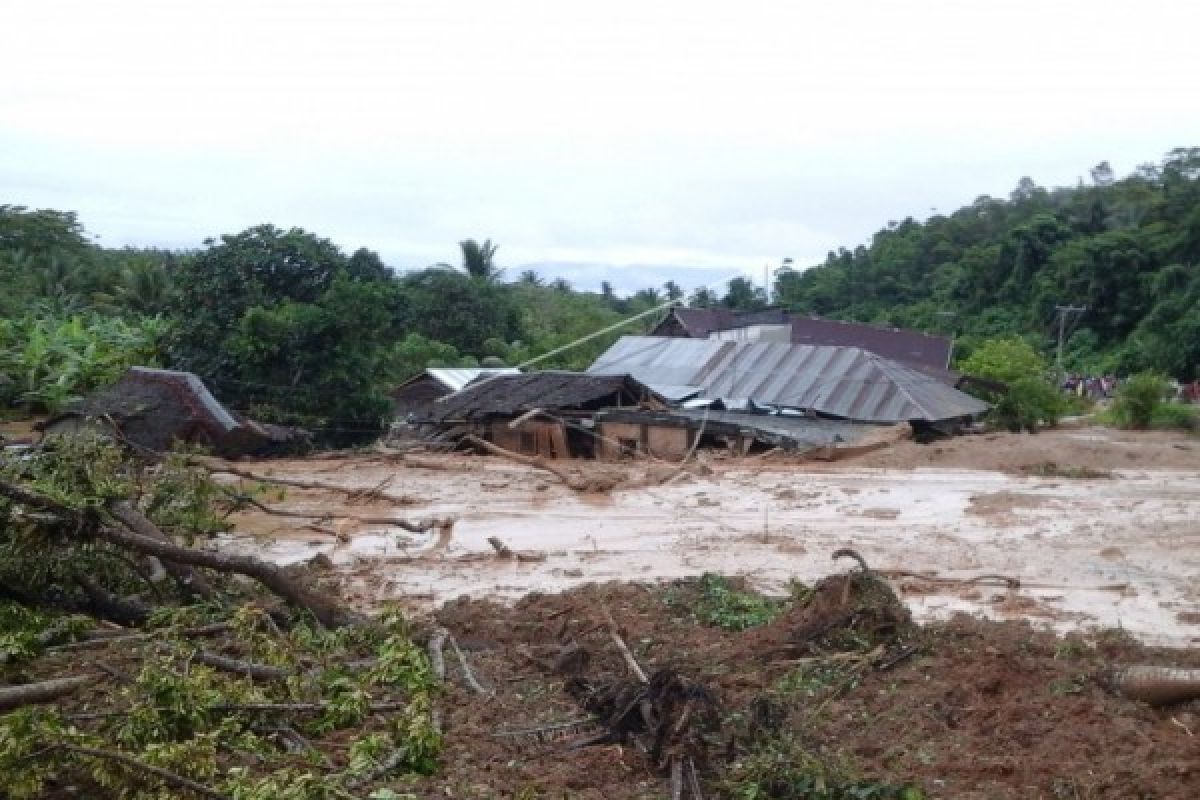 Banjir Bandang Gunung Timang Mulai Surut