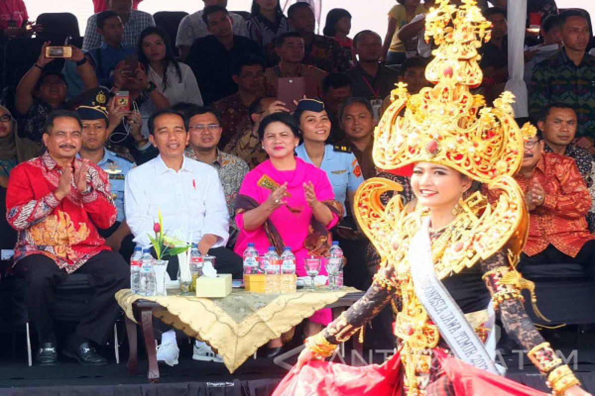 Jokowi Pun Dibuat Kagum Atas Penampilan 