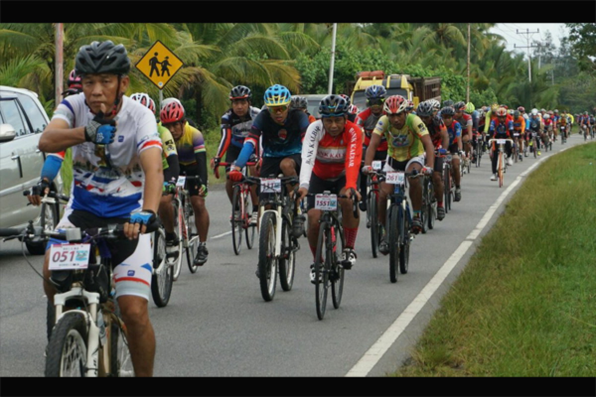 West Borneo Tourism Association gelar bersepeda di jantung borneo dua