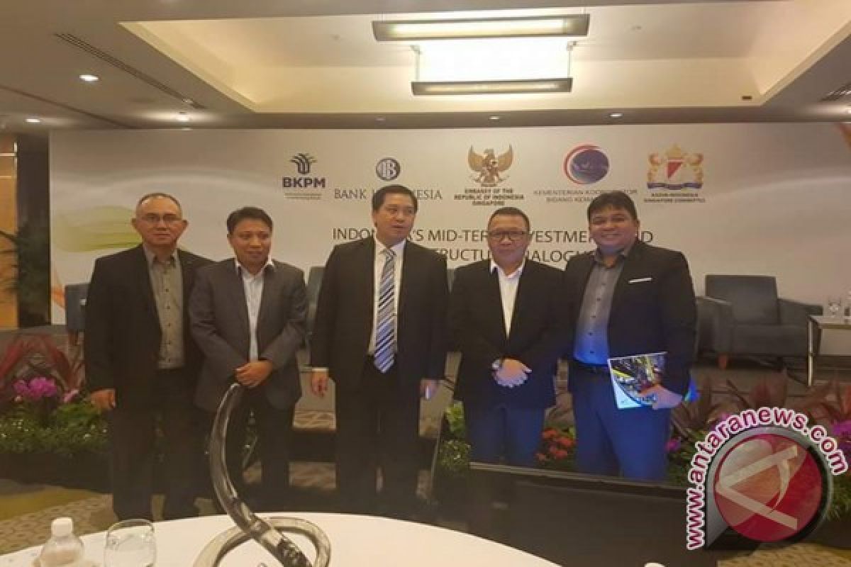 Tiga Provinsi Jadi Prioritas Pengusaha Singapura Berinvestasi 