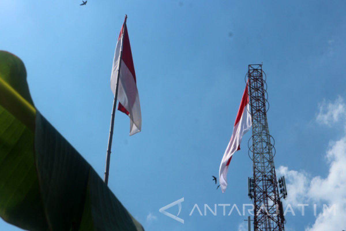 Kodim Bojonegoro Kibarkan Bendera di 28 Kecamatan