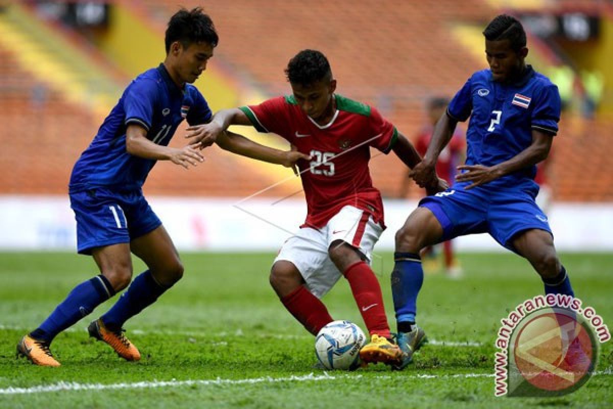 Indonesia Lawan Thailand Berakhir Imbang 1-1