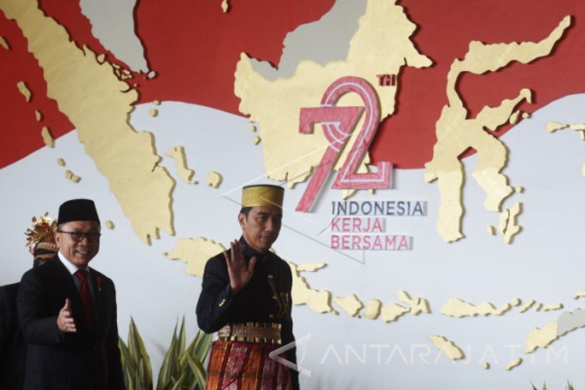 Pidato Presiden Jokowi di Depan Sidang Tahunan MPR