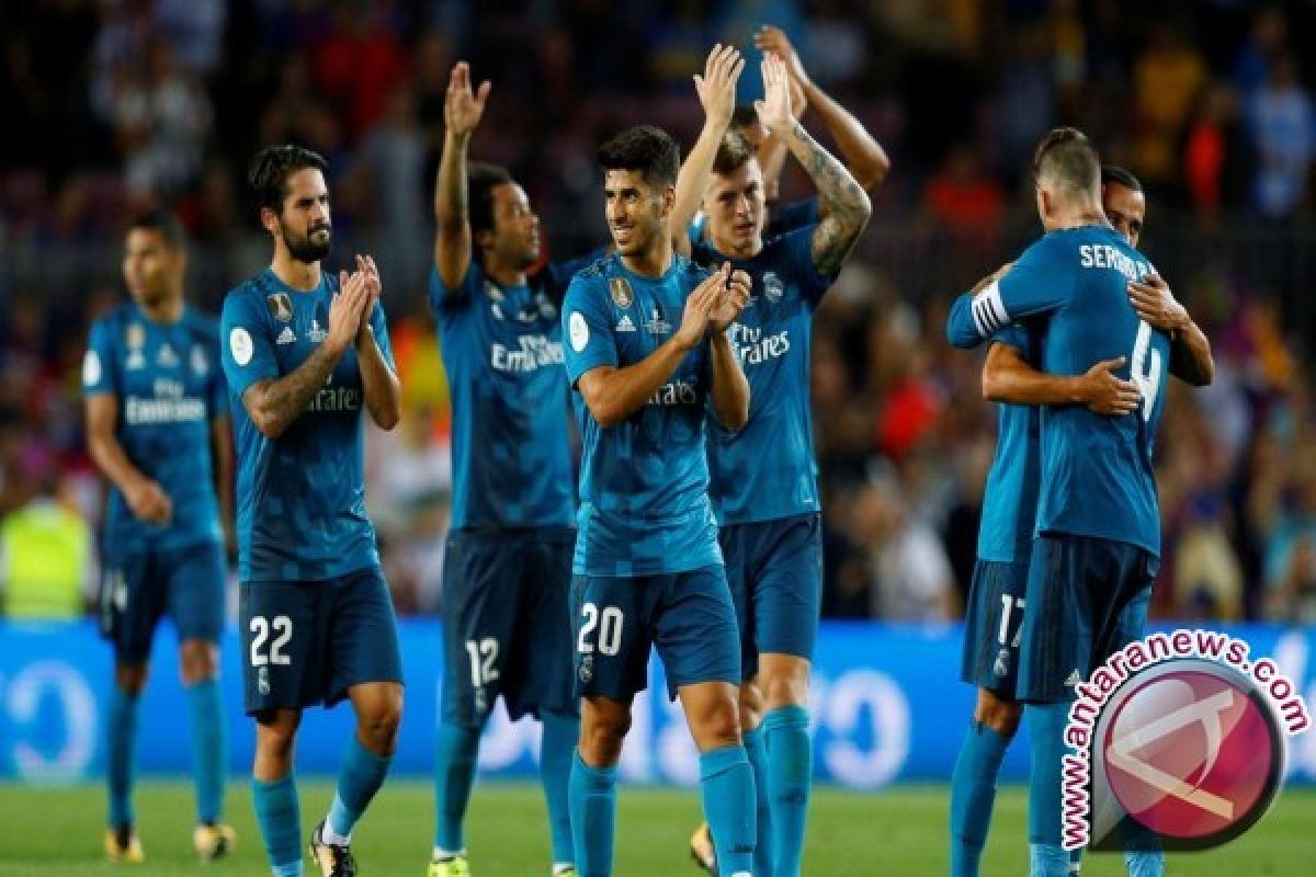 Kembali hancurkan Barca, Real Madrid juara Piala Super