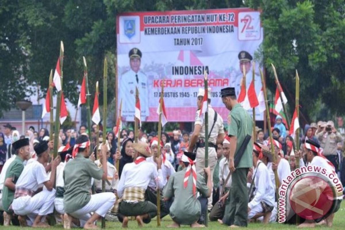 Atraksi Teatrikal Brigjen H Hassan Basry Meriahkan HUT RI