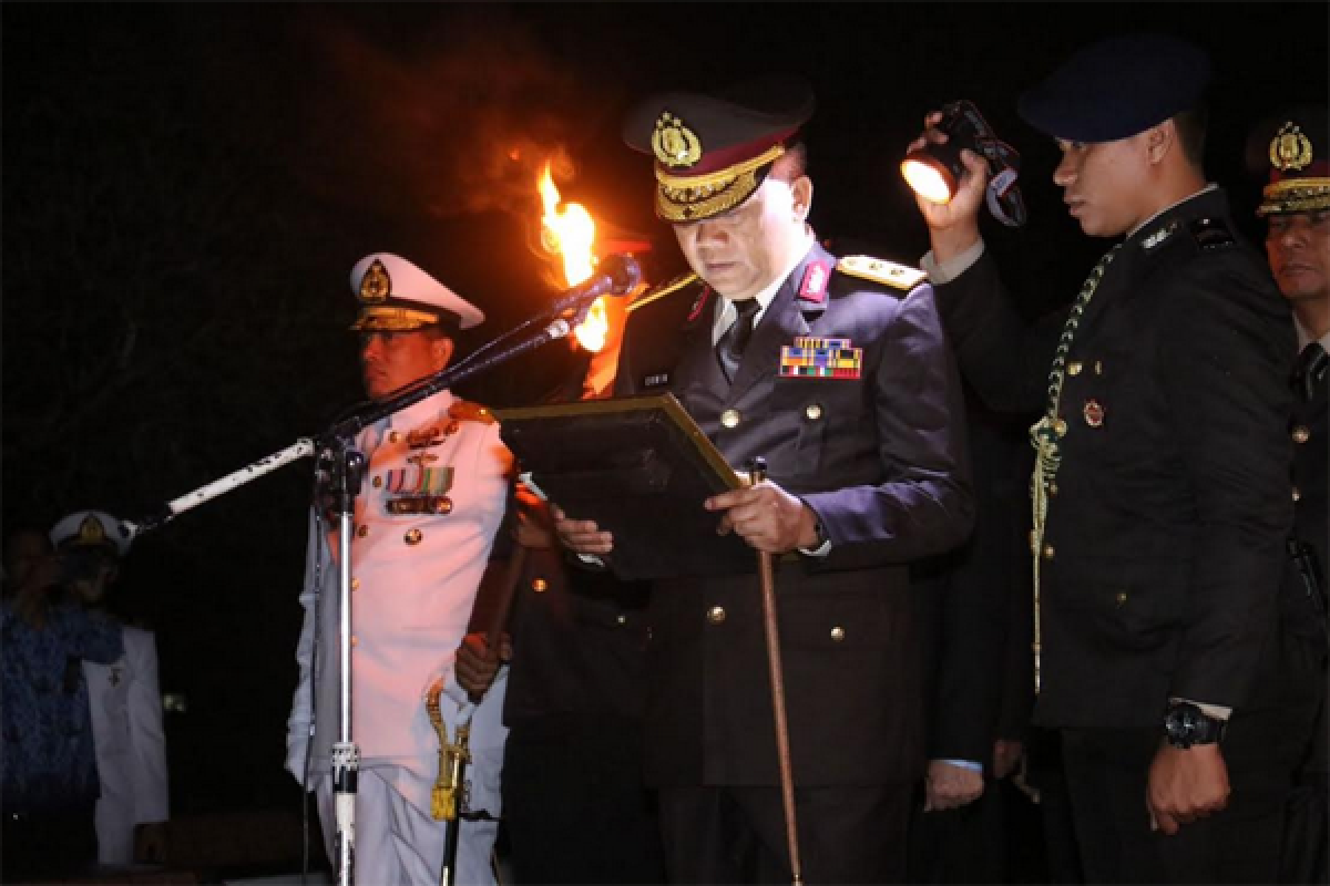 Kapolda Kalbar Pimpin Renungan Suci HUT RI