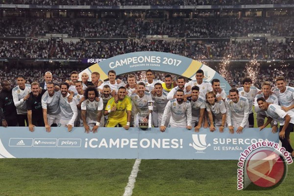 Real Hancurkan Barcelona Untuk Menangi Piala Super