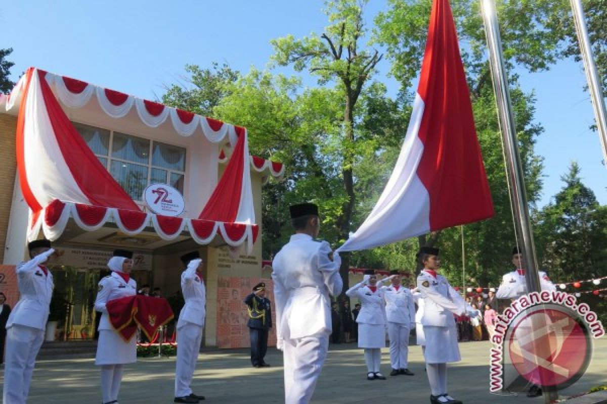 Upacara HUT RI di Beijing jadi ajang reuni