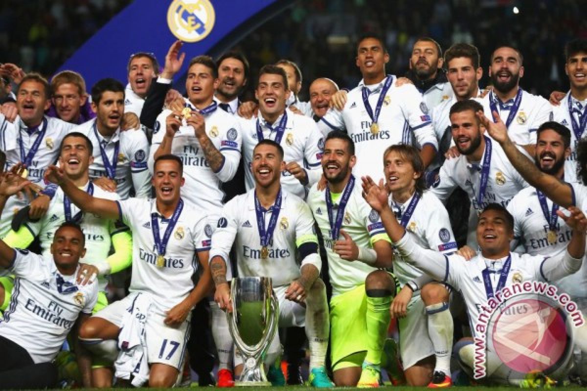 Real Madrid Juara Piala Super