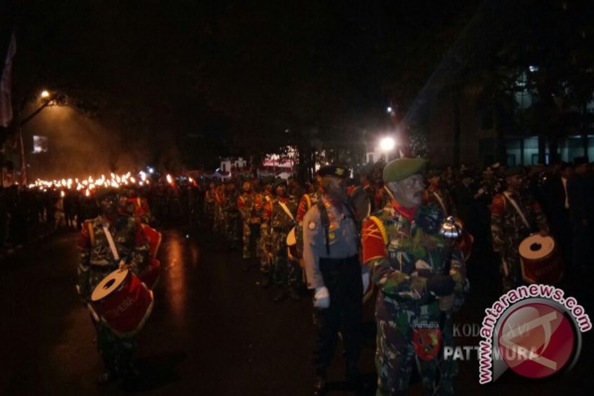 Kodam Pattimura Pertahankan Tradisi Peringatan HUT Kemerdekaan