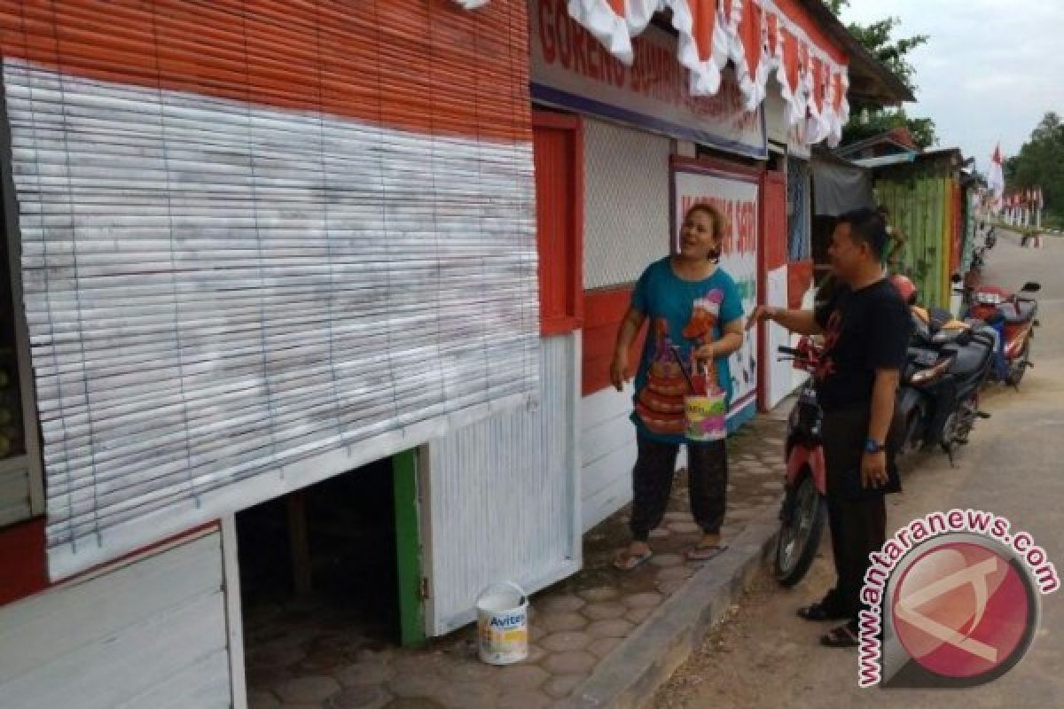 Meriahkan HUT RI, Warung di Lamandau Gelar Wisata Kuliner Merah Putih 