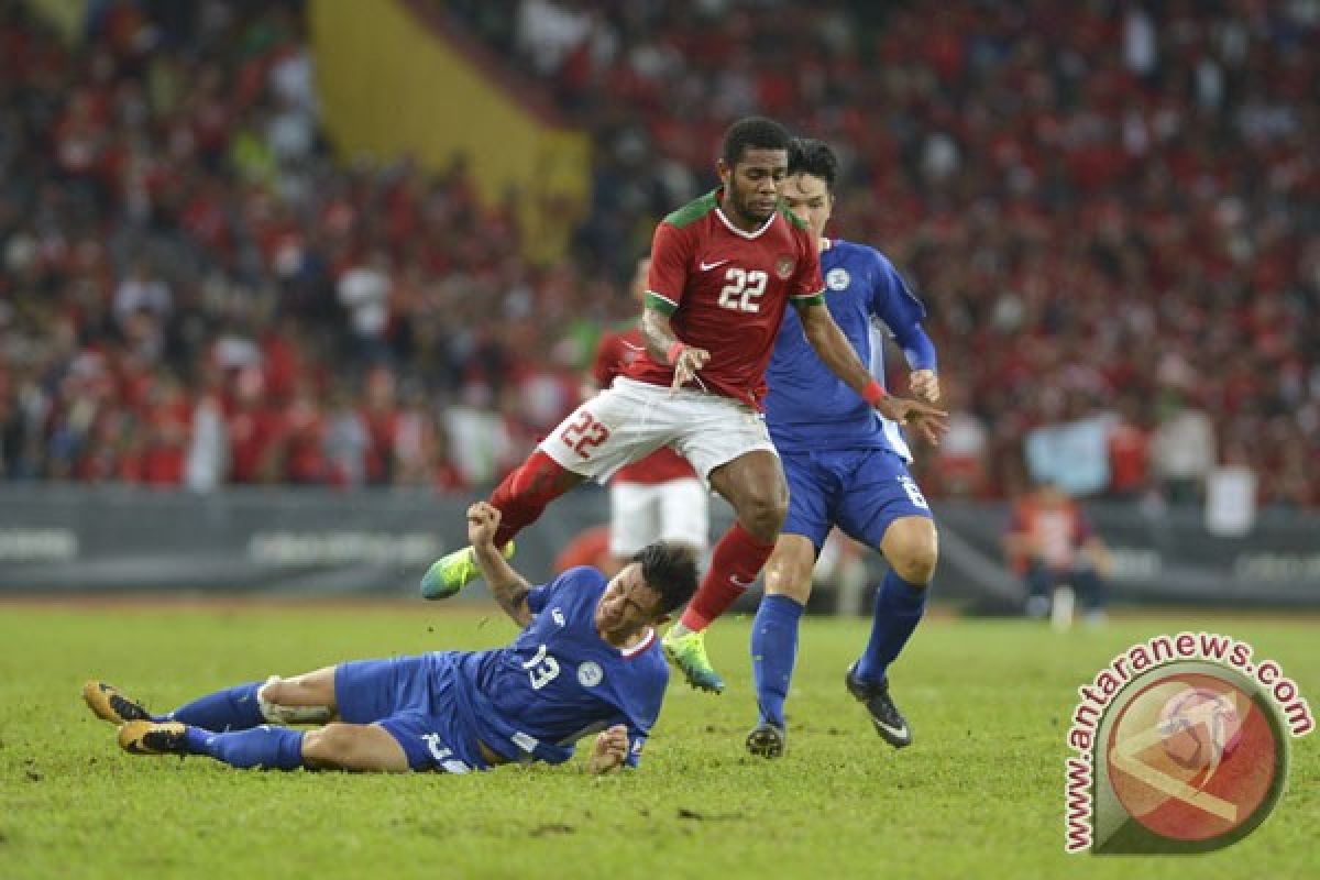 SEA Games 2017 - Indonesia taklukkan Filipina 3-0 di Hari Kemerdekaan