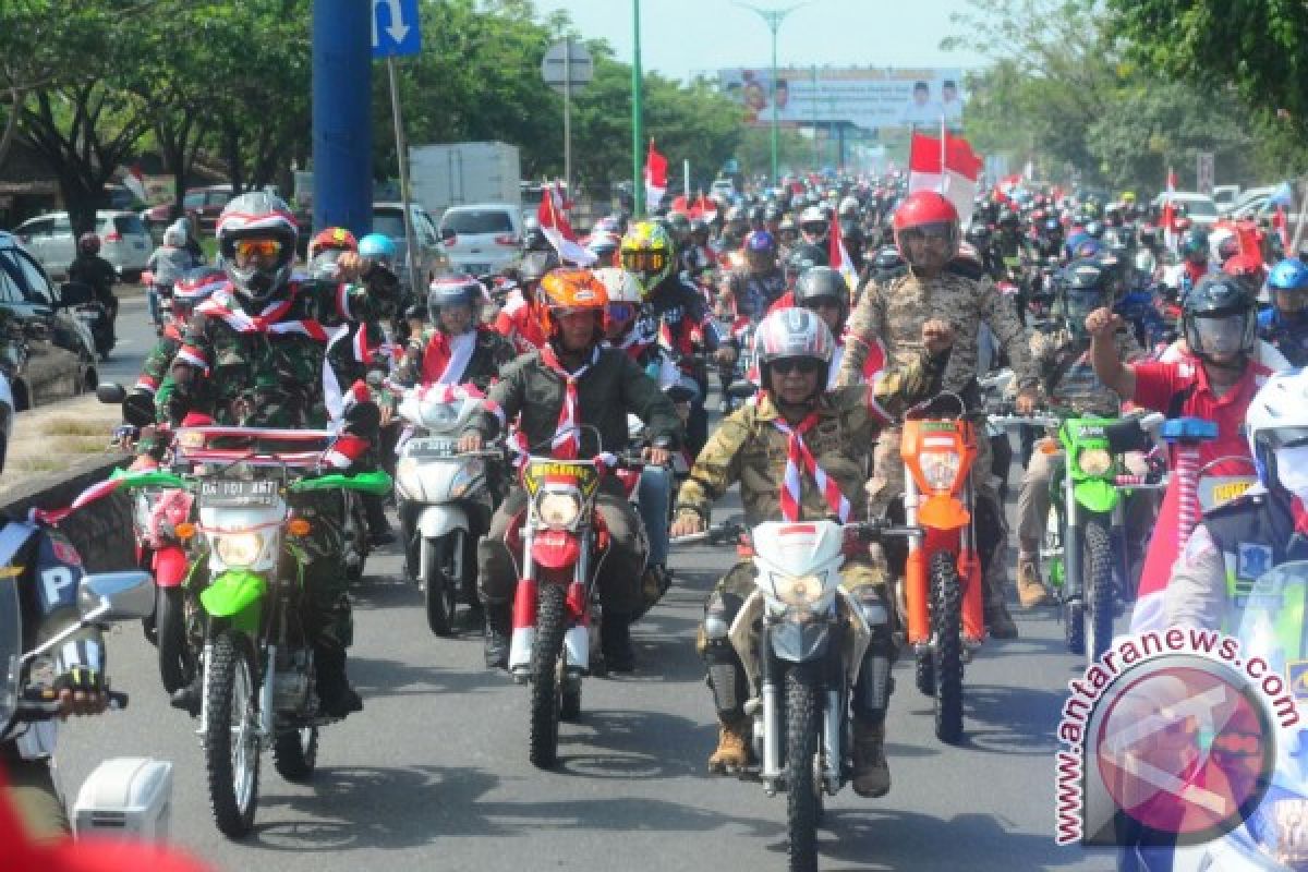 3.500 Peserta Ikuti Kirap Merah Putih