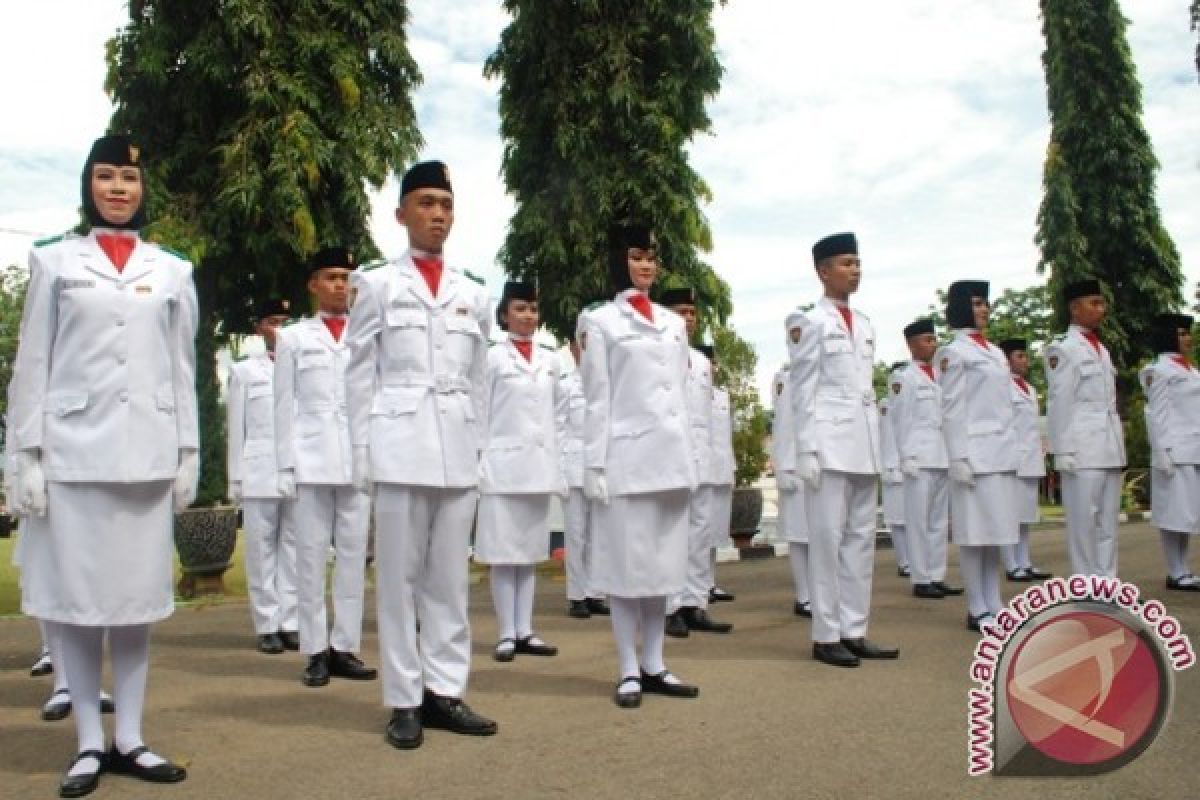 Paskibraka Palu Ikut Apel Siaga di Cibubur